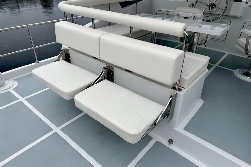 Slide: The Image of Helmsman 46 Pilothouse - Extra Flybridge Seating - 10
