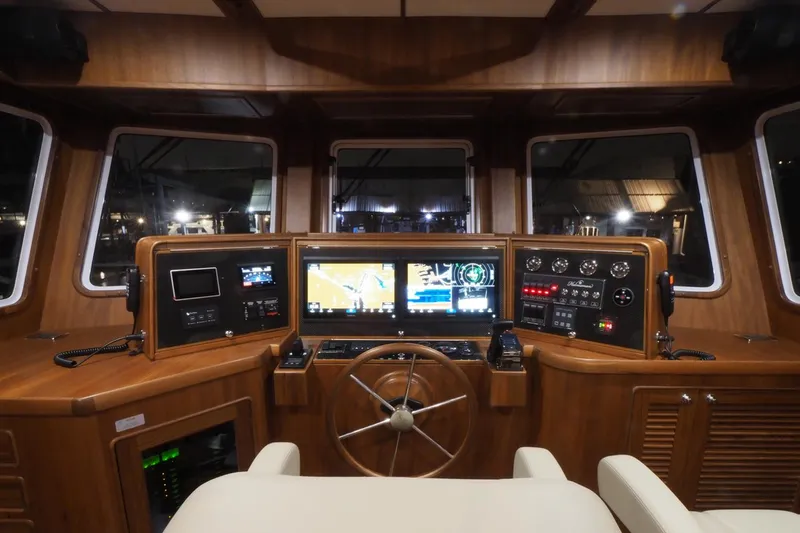 Slide: The Image of Helmsman 46 - Pilothouse Helm - 24