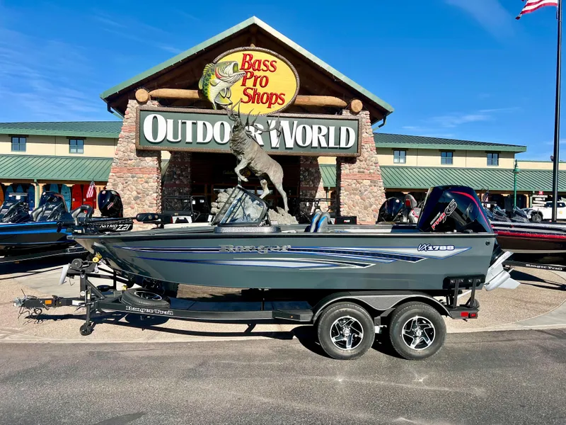 The Image of 2023 Ranger VX1788 WT boat in front of Bass Pro Shops Outdoor World. - 0