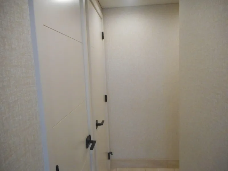 Slide: The Image of Hallway with two white doors, Adonia Sojourn Trip #9, 2021. - 14