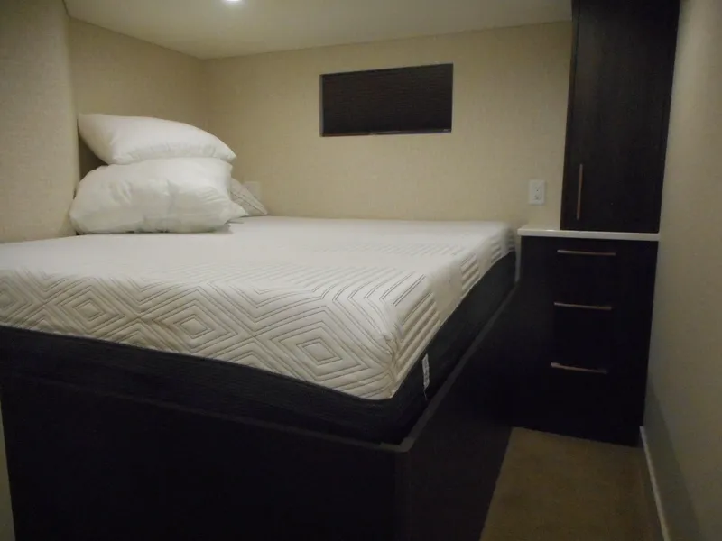 Slide: The Image of Sleeping area in Adonia Sojourn Trip #9 RV, 2021 model. - 29