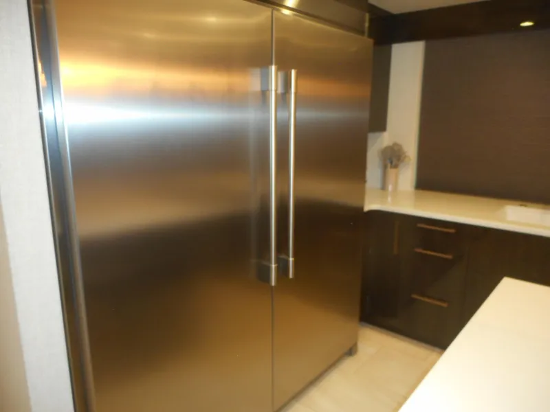 Slide: The Image of Modern kitchen with stainless steel fridge, Adonia Sojourn Trip #9, 2021. - 34