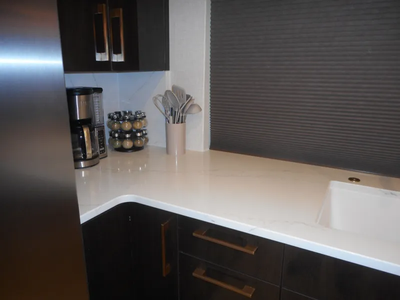 Slide: The Image of Modern kitchen with coffee maker and spice rack, Adonia Sojourn Trip #9, 2021. - 36