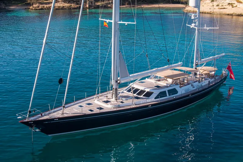 Slide: The Image of Alloy Yachts Cruising Ketch 1998 on calm waters. - 11