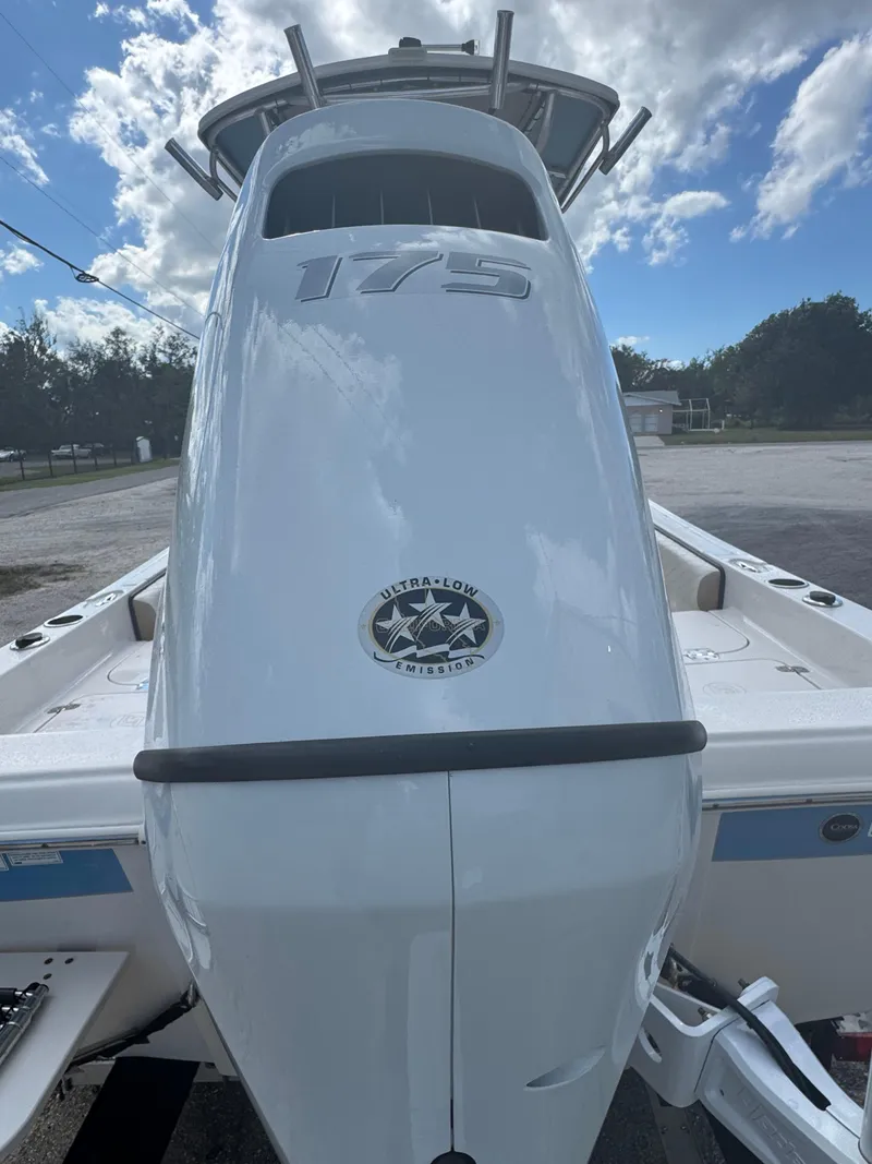 Slide: The Image of 2023 Carolina Skiff 21 Ultra Elite boat with 175 horsepower engine, ultra-low emissions. - 12