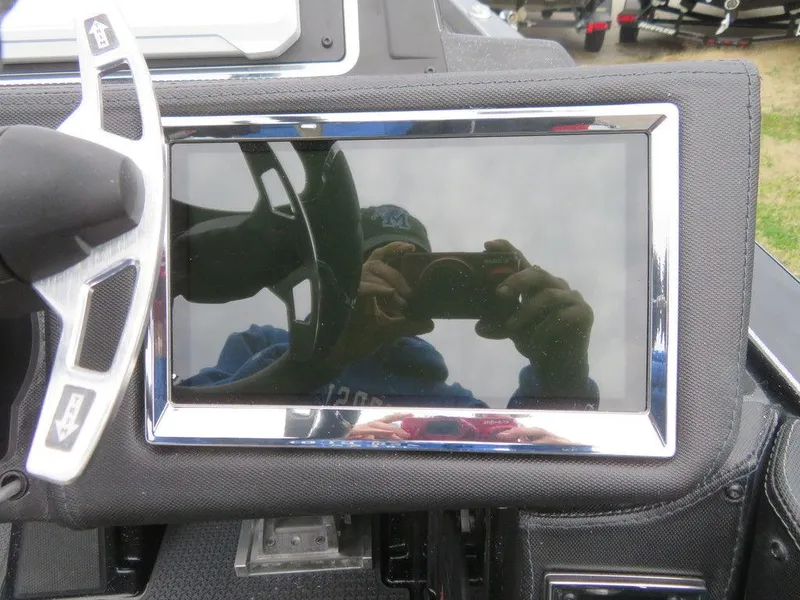 Slide: The Image of 2023 Ranger Z521R Ranger Cup Equipped dashboard with touchscreen display. - 19