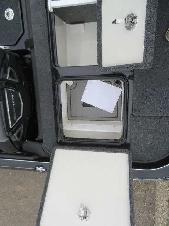 Slide: The Image of 2023 Ranger Z521R Ranger Cup Equipped storage compartments. - 9