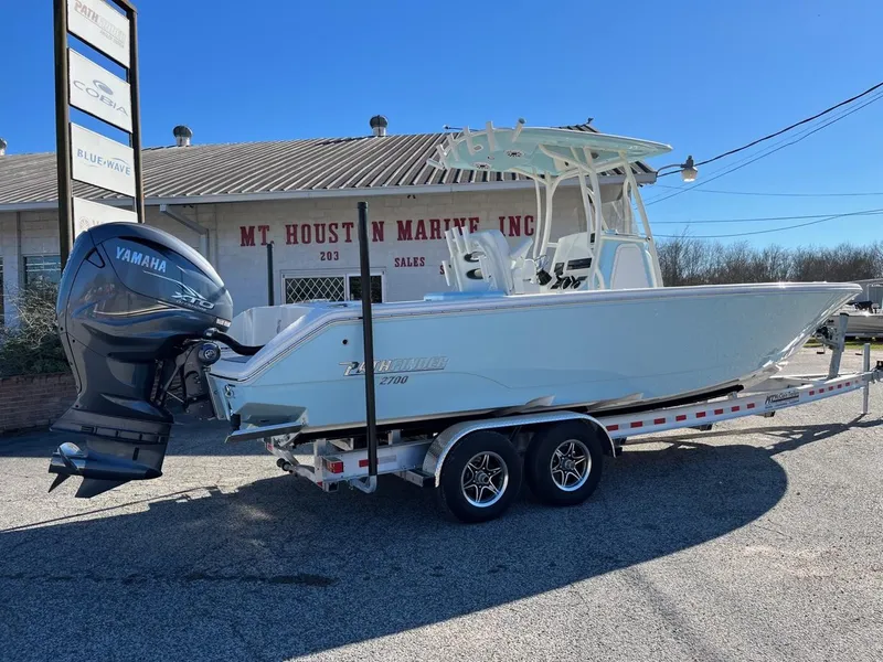 Slide: The Image of 2023 Pathfinder 2700 Open boat with Yamaha engine at Mt. Houston Marine Inc. - 2