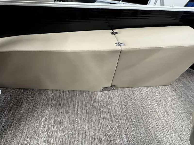 Slide: The Image of Beige seat on 2023 Godfrey SW 2286 FS boat with carpeted flooring. - 10