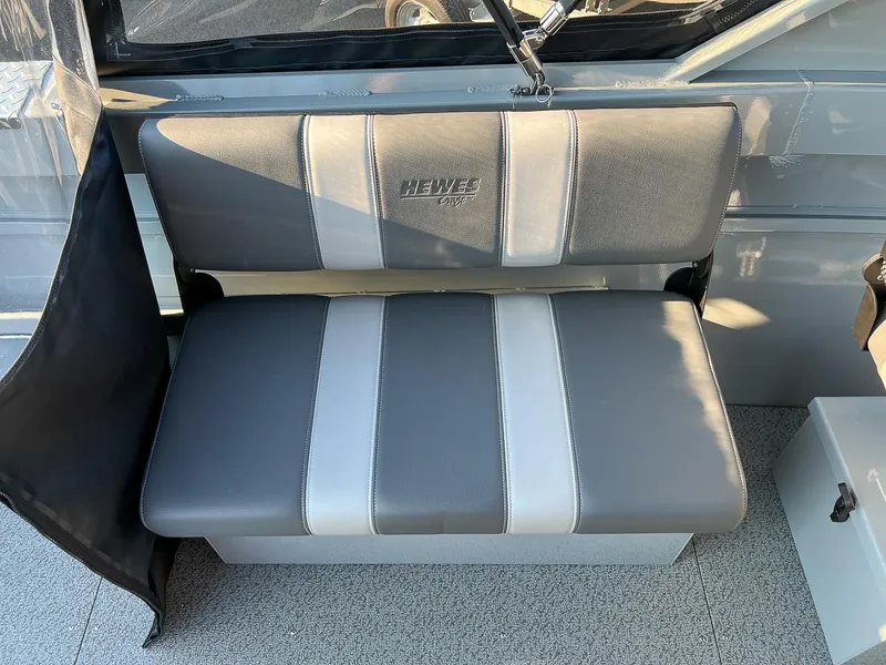 Slide: The Image of 2024 Hewescraft 200 Pro-V boat interior seating. - 11