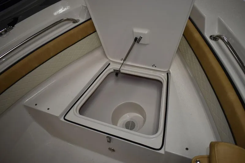 Slide: The Image of Open storage compartment on 2023 Sea Chaser 20 HFC boat. - 41