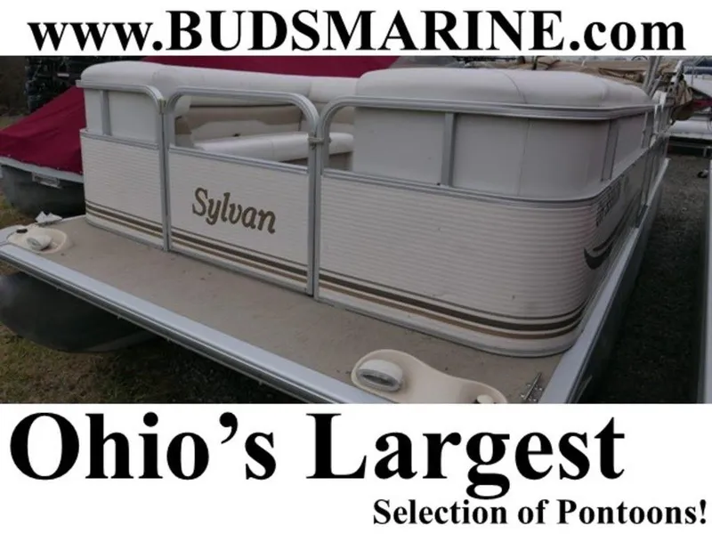 The Image of 2003 Sylvan 822 Mirage Cruise pontoon boat at Bud's Marine in Ohio. - 0