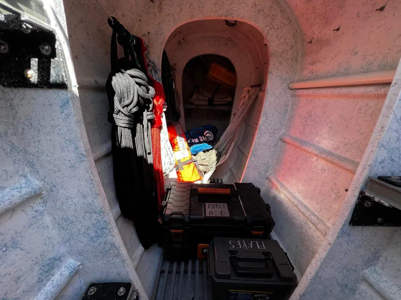 Slide: The Image of Robertson Custom Catamaran / Sloop Rig 1992 - 69