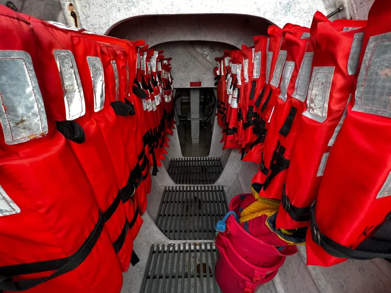 Slide: The Image of Robertson Custom Catamaran / Sloop Rig 1992 - 71