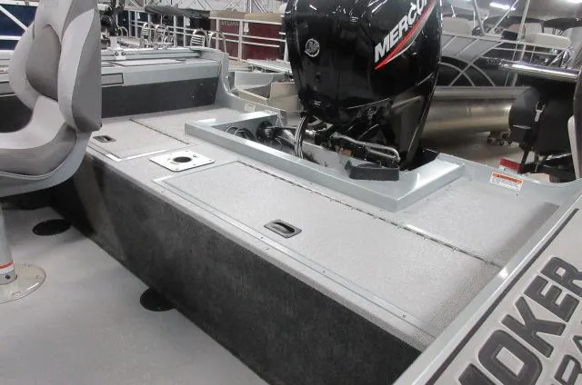 Slide: The Image of 2023 Smoker Craft Pro Angler XL 171 boat with Mercury outboard motor. - 3