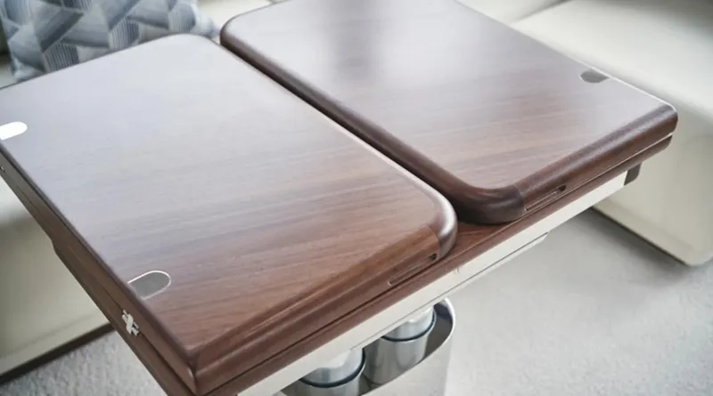Slide: The Image of Luxury wooden table in 2025 Princess F55 yacht interior. - 29