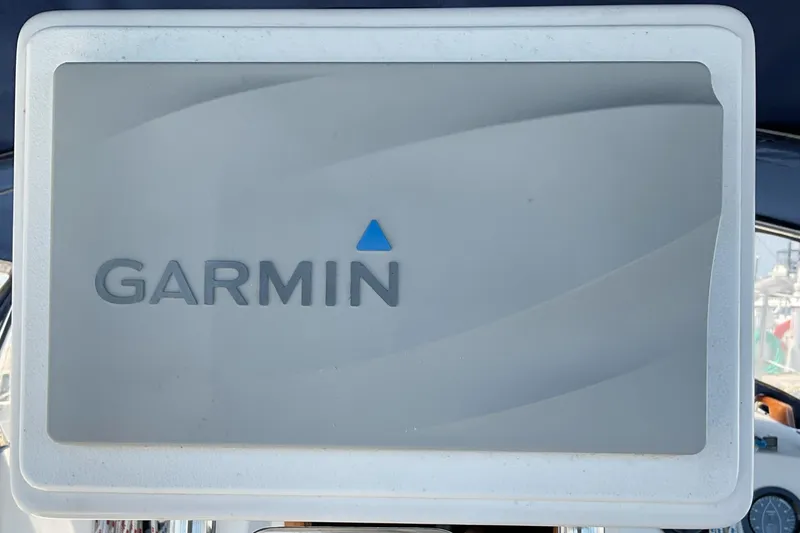 Slide: The Image of Garmin navigation system on a 1989 Sabre 34 MK II sailboat. - 10