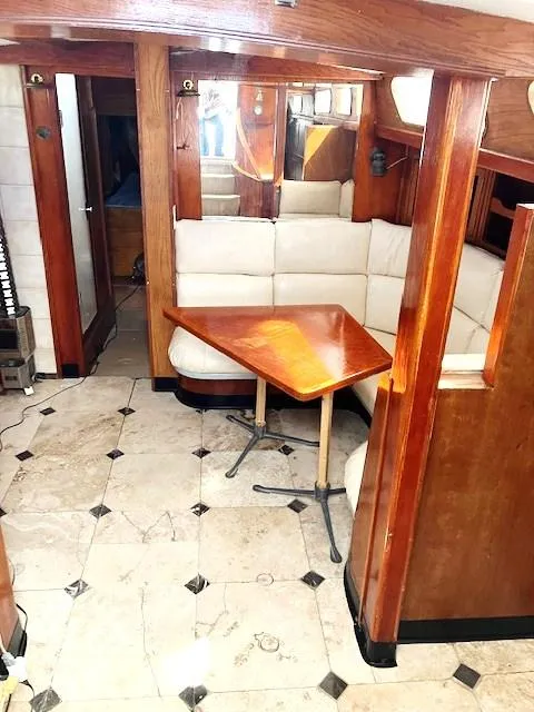 Slide: The Image of Main salon from companionway - 11