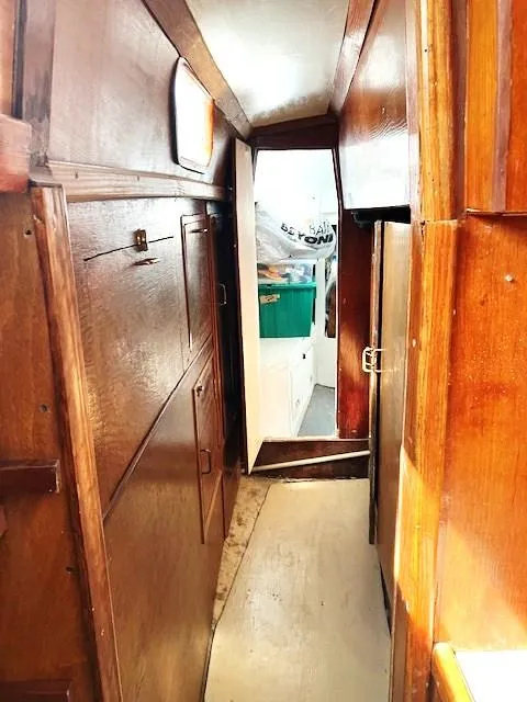 Slide: The Image of Companionway to aft stateroom - 18