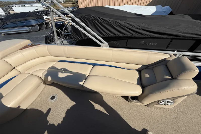 Slide: The Image of Regency SUNTRACKER PARTY BARGE 2012 - 13