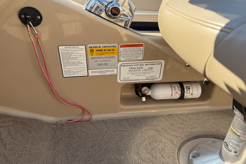 Slide: The Image of Regency SUNTRACKER PARTY BARGE 2012 - 16