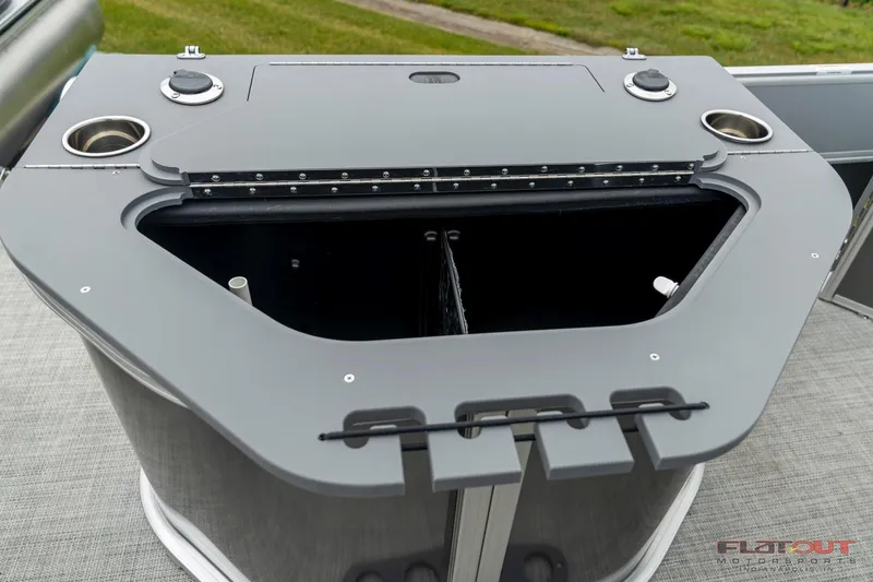 Slide: The Image of 2023 South Bay S224 Cruise & Fish 200HP boat storage compartment. - 26