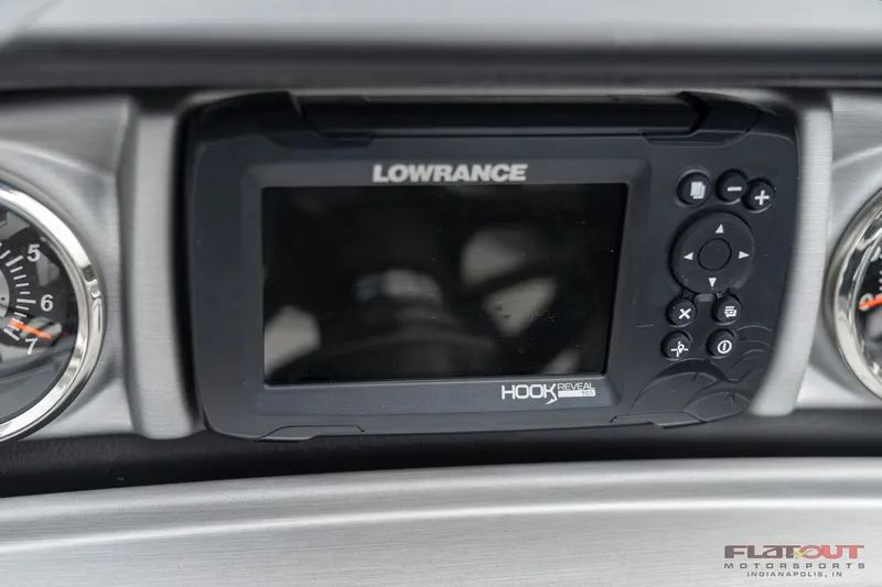 Slide: The Image of Lowrance Hook Reveal fish finder on 2023 South Bay S224 Cruise & Fish 200HP boat. - 29
