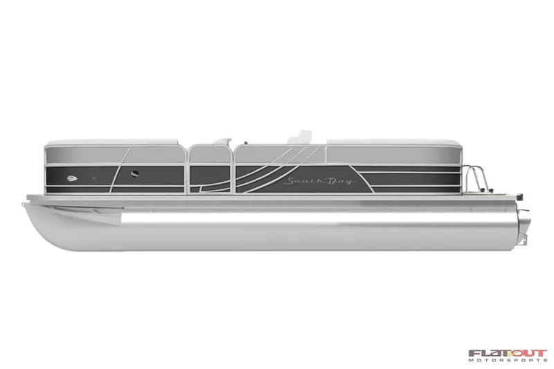 Slide: The Image of 2023 South Bay S224 Cruise & Fish 200HP pontoon boat, side view. - 35
