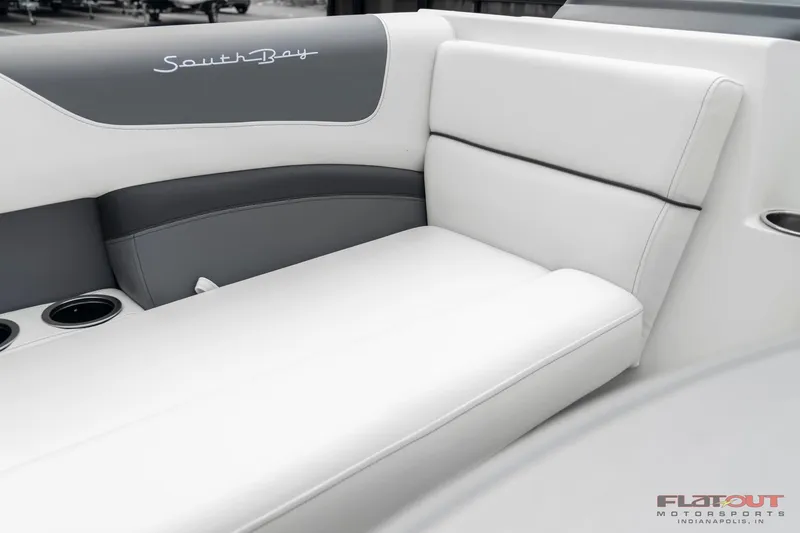 Slide: The Image of 2023 South Bay S224 Cruise & Fish 200HP boat interior seating. - 7