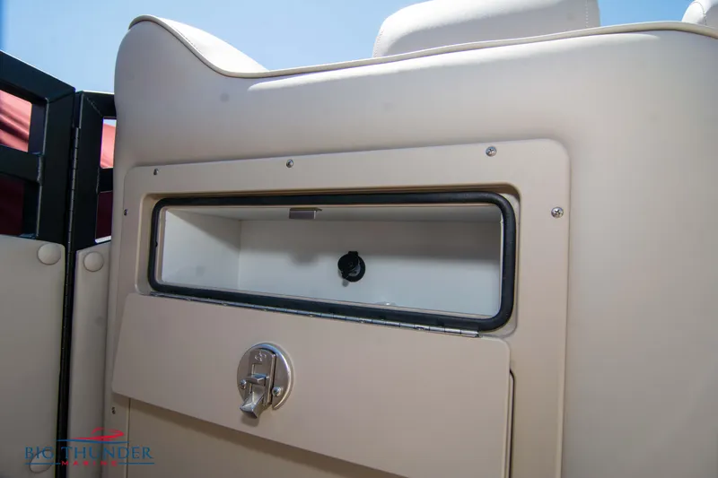 Slide: The Image of 2022 JC SunLounger 25 TT Sport storage compartment with lock. - 38