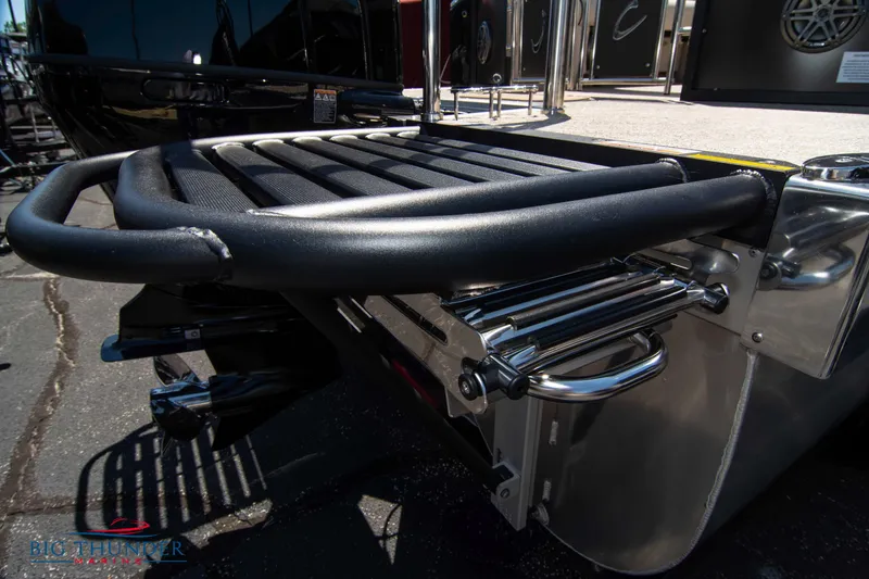 Slide: The Image of 2022 JC SunLounger 25 TT Sport rear deck and ladder. - 7