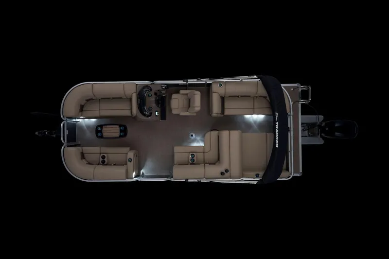 Slide: The Image of Sun Tracker Party Barge 22 RF DLX 2023 - 54