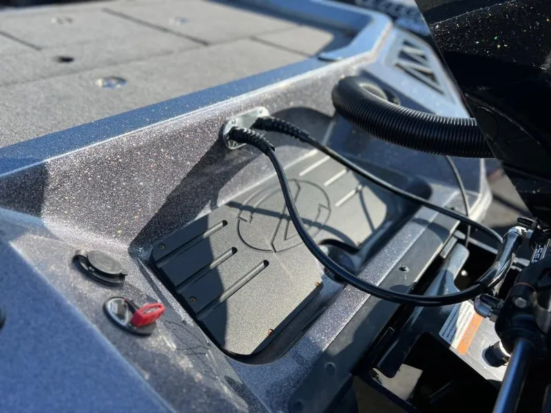 Slide: The Image of 2023 Ranger Z519 Ranger Cup Equipped boat dashboard close-up. - 10