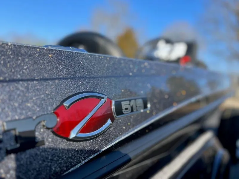 Slide: The Image of Close-up of 2023 Ranger Z519 Ranger Cup Equipped boat logo. - 4