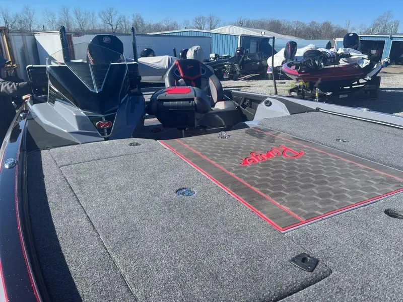 Slide: The Image of 2023 Ranger Z521R Cup Anniversary boat with spacious deck and modern seating. - 4