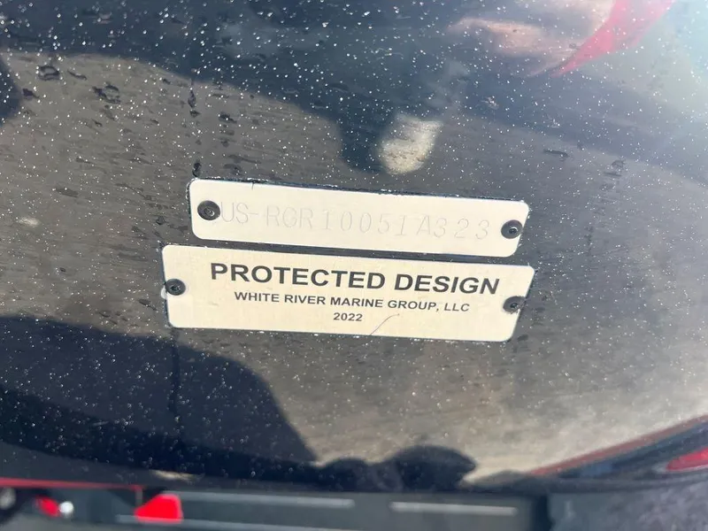 Slide: The Image of 2023 Ranger Z520R Ranger Cup Equipped boat with protected design label by White River Marine Group. - 22