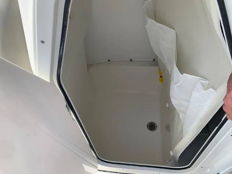 Slide: The Image of 2024 Key West 203 FS boat storage compartment interior - 15