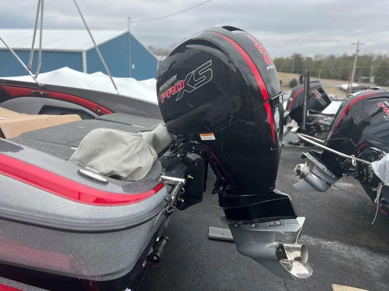 Slide: The Image of 2023 Ranger 1850MS boat with Mercury Pro XS outboard motor. - 3
