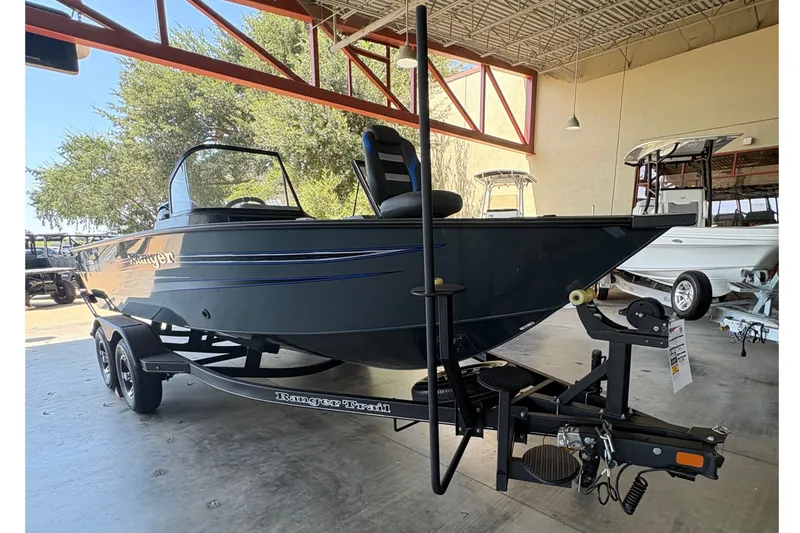 Slide: The Image of 2023 Ranger VX1788 WT boat on trailer in indoor showroom. - 7