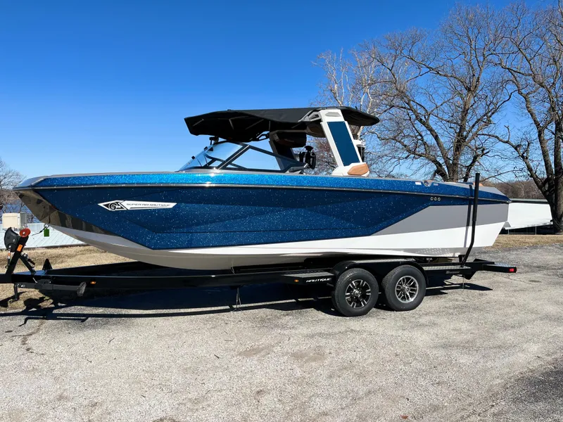 Slide: The Image of 2023 Nautique Super Air Nautique G25 boat on trailer - 5