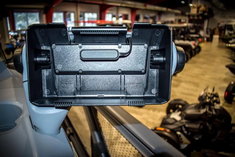 Slide: The Image of 2023 Sea-Doo Switch Sport 21 dashboard close-up in showroom. - 14