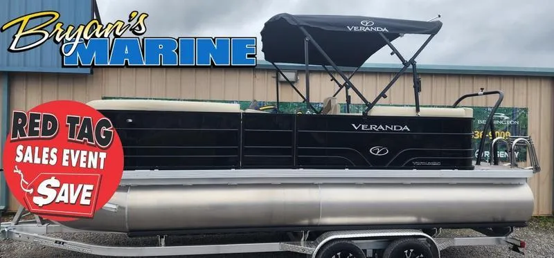 The Image of 2023 Veranda VISTA20RC Bi-Toon boat at Bryan's Marine Red Tag Sales Event. - 0