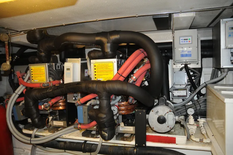 Slide: The Image of Newer chilled water AC system, new in 2019 - 21