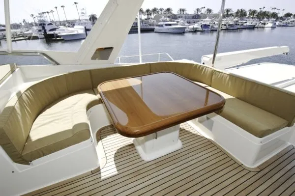Slide: The Image of Flybridge Seating - 28