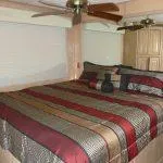 Slide: The Image of Luxurious bedroom in 2001 Stardust Cruisers Desert Oasis Week #30 houseboat. - 1