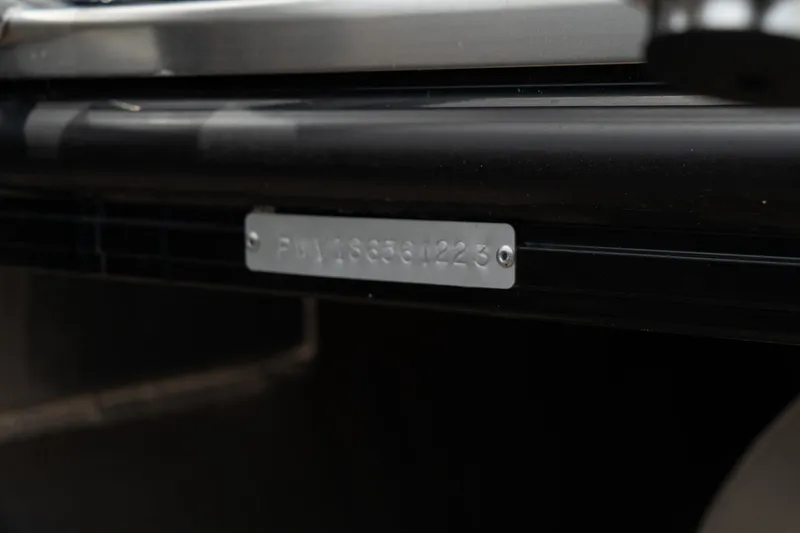 Slide: The Image of 2023 Silver Wave 2410 SW3 CLS boat serial number plate. - 17