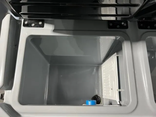 Slide: The Image of Interior storage compartment of 2022 BRABUS Shadow 500 Cabin boat. - 32