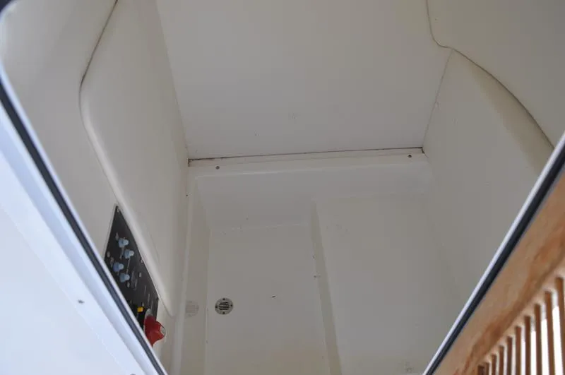 Slide: The Image of Interior cabin of a 2021 Century Coronado boat. - 20