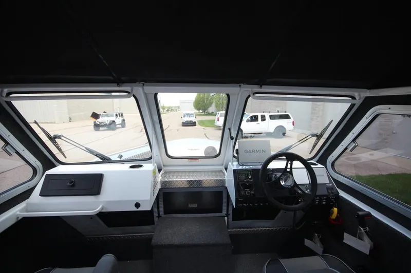 Slide: The Image of Interior view of 2023 Weldcraft 210 Revolution F200XB Walleye Edition boat. - 36
