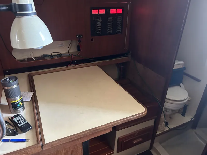 Slide: The Image of O'Day 39 Aft Cockpit 4ft 9in Draft 1986 - 53